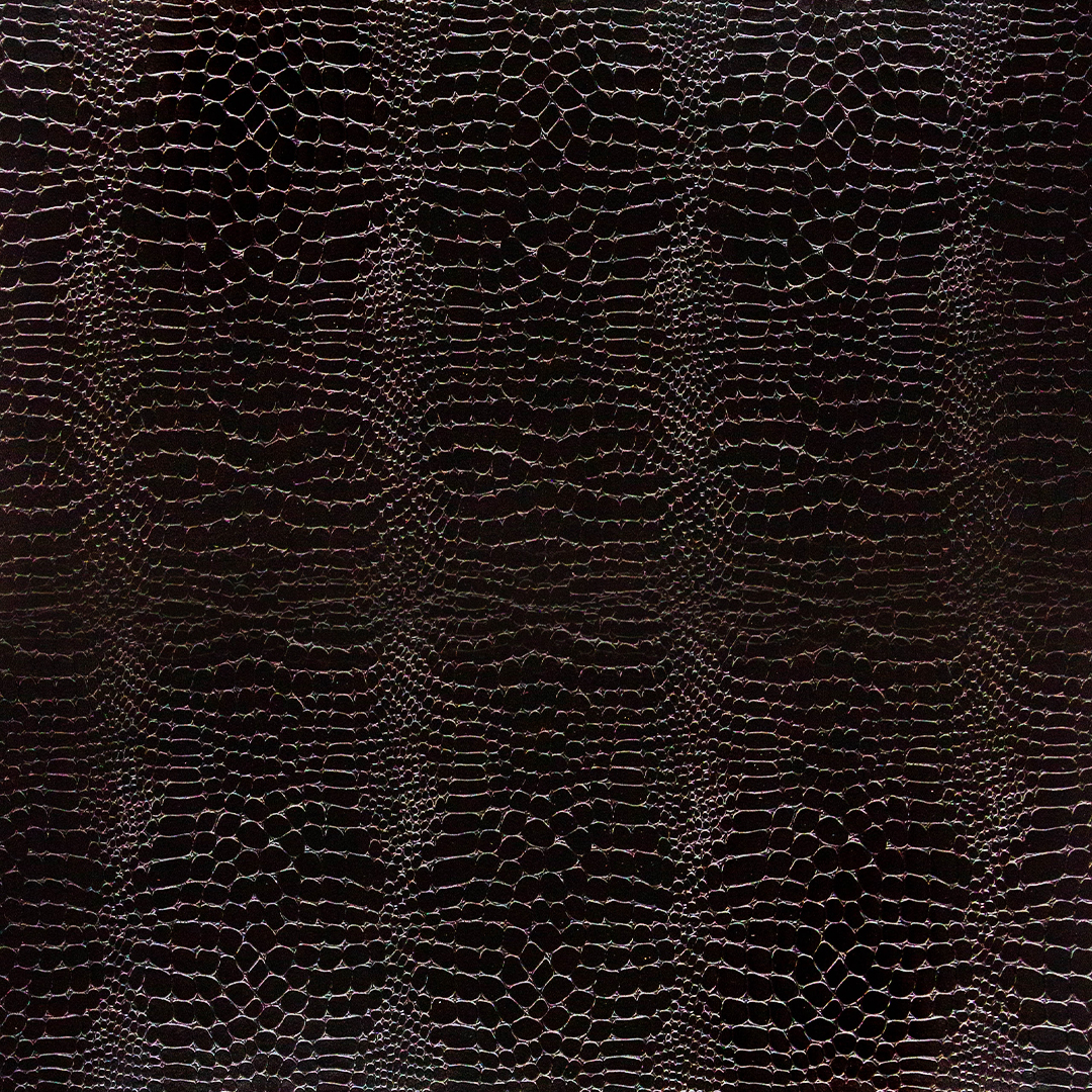 Prägepapier Croco Black Black 787x500 mm