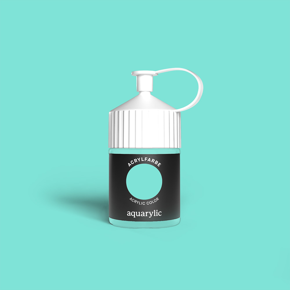Acrylfarbe 250 ml-Kupferblau