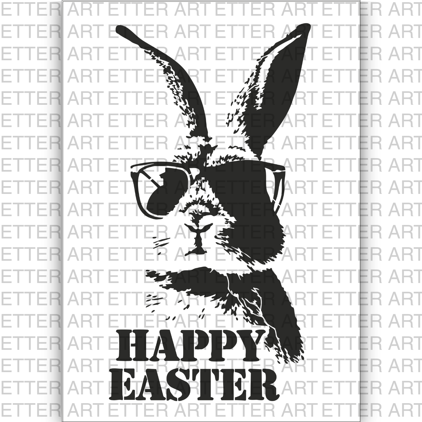  EASTER BUNNY 2 - 14,8 x 21,0 cm