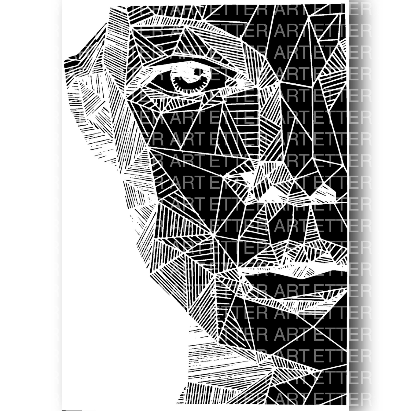 GEO FACE 1 - 21,0 x 29,7 cm