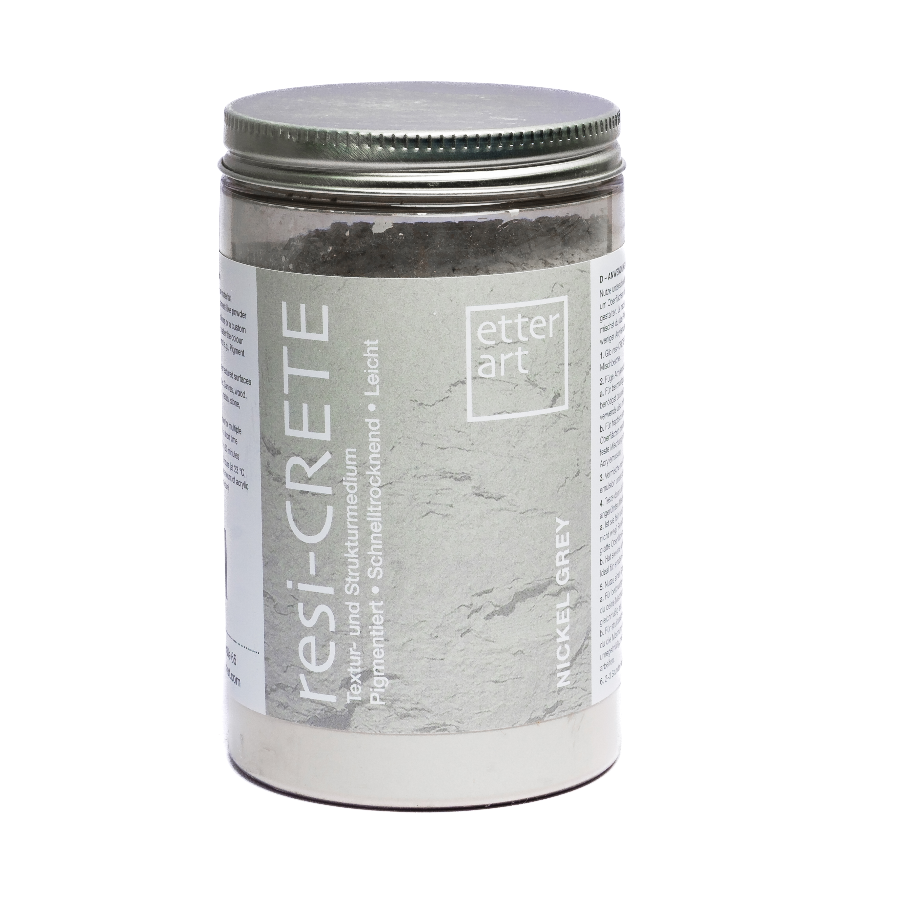 resi-CRETE 400g Nickel Grey