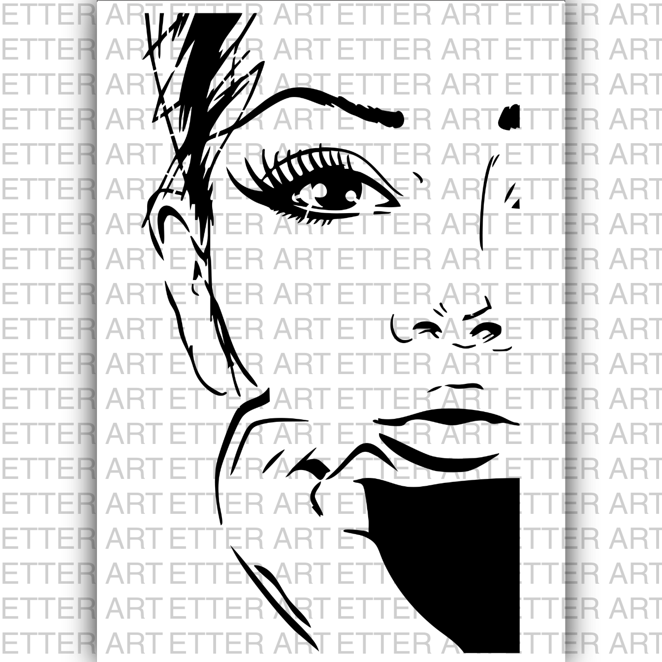 STRONG MUSE 1 - 21,0 x 29,7 cm