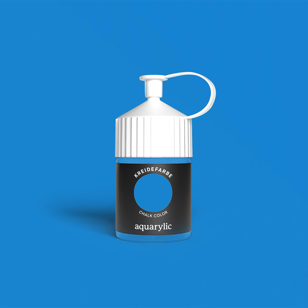 Kreidefarbe 500ml-Azurblau
